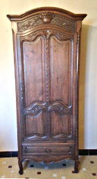 french antique armoire / display